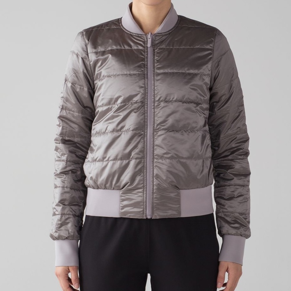 lululemon Non-Stop Bomber Reversible Size 6